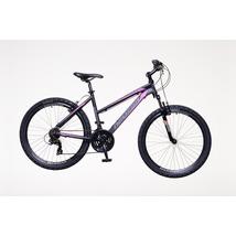 NEUZER MISTRAL 30 NŐI TELESZKÓPOS MTB ,19"-OS VÁZZAL,ANTRACIT/FEHÉR/MÁLYVA