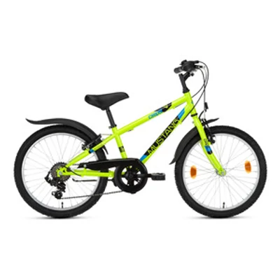 SCHWINN - CSEPEL MUSTANG - GYERMEK 20" neonzöld