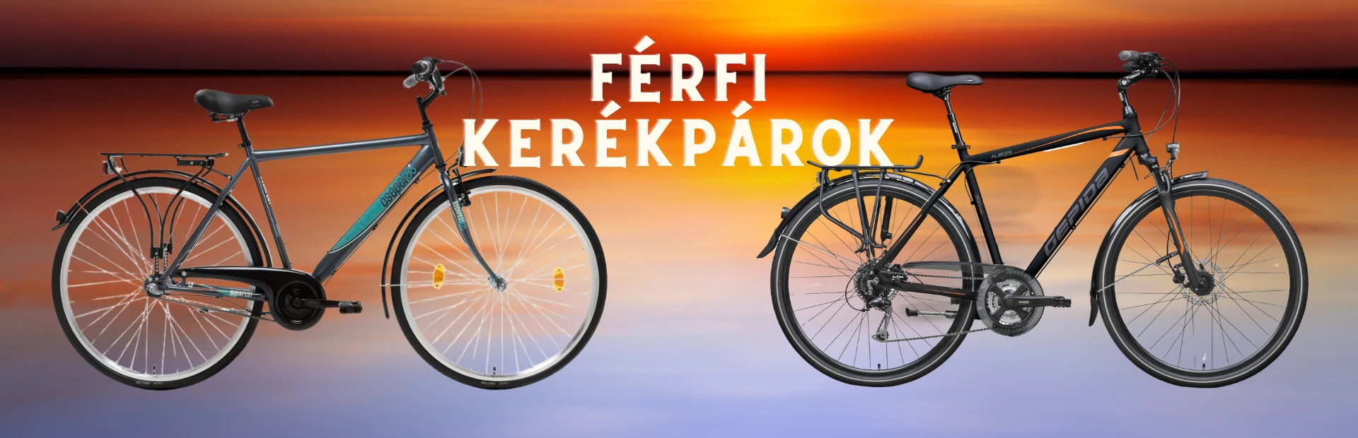 Férfi kerékpárok